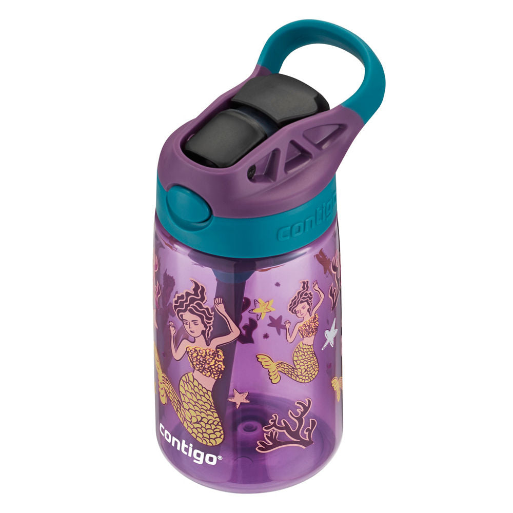 Contigo® Kids Straw Water Bottle with AUTOSPOUT® Lid, 14oz - Dinos - image 3