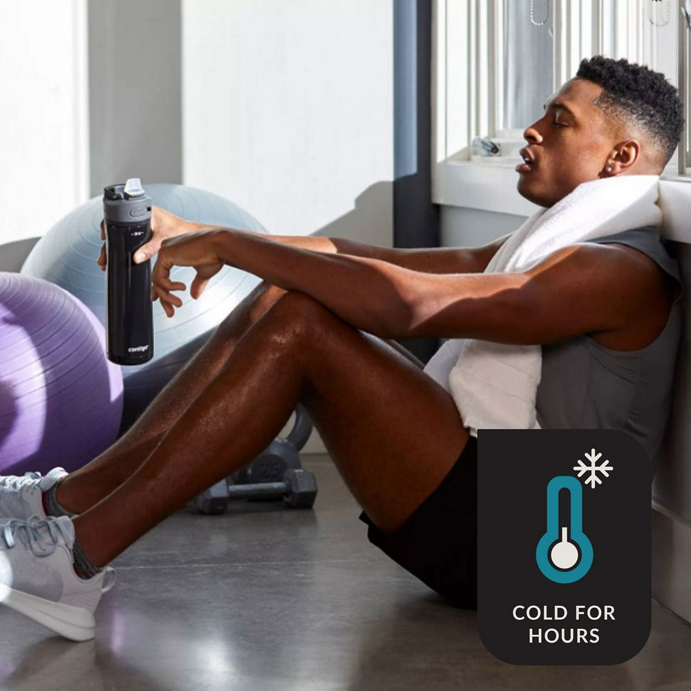 Contigo® Ashland Chill 2.0 Stainless Steel Water Bottle with AUTOSPOUT® Lid, 24oz - Licorice - image 3