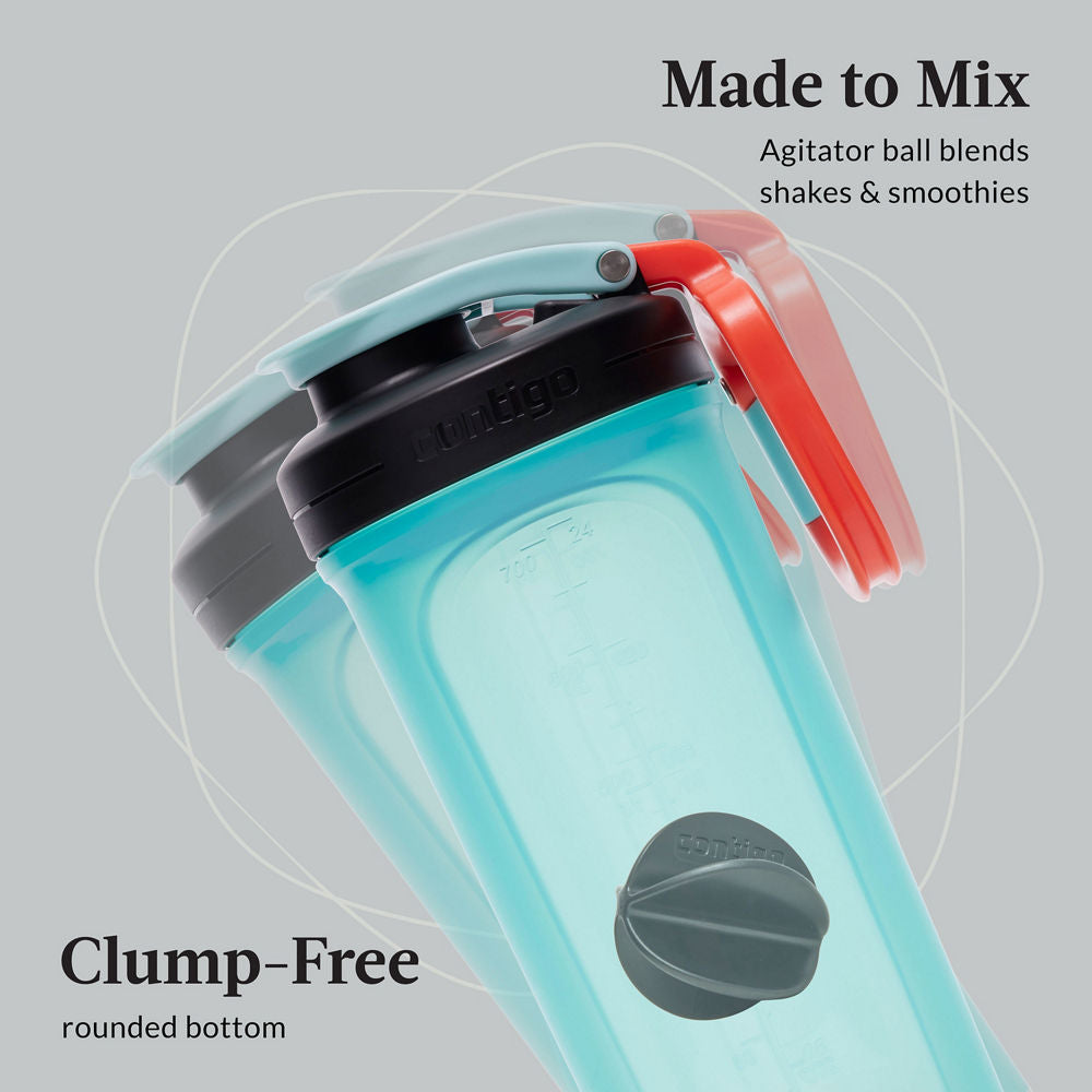 Contigo® Shake & Go Fit 2.0 Shaker Bottle, 28oz - Bubble Tea - image 4