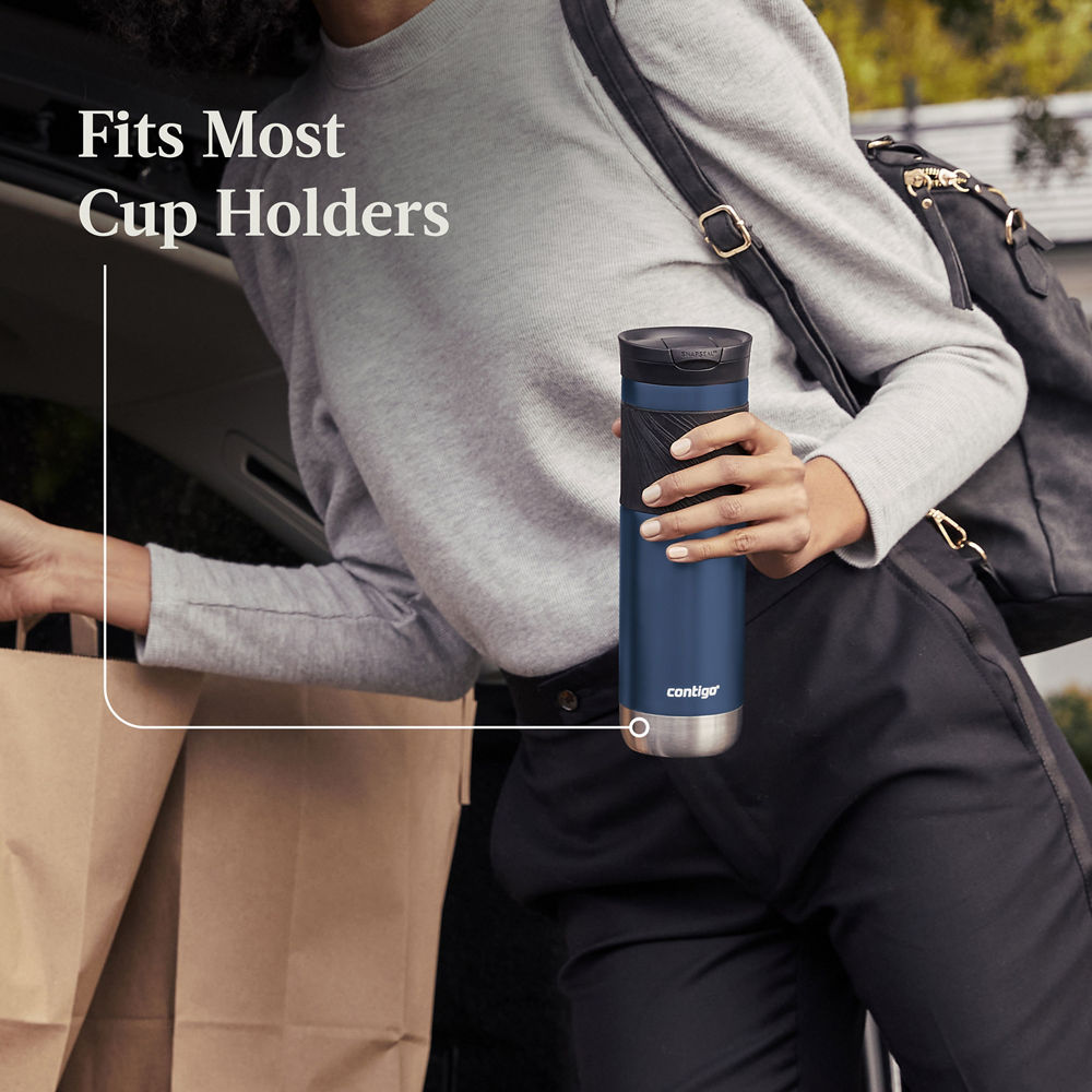 Contigo® Byron 2.0 Stainless Steel Travel Mug with SNAPSEAL™ Lid and Grip, 24oz - Midnight Berry - image 4