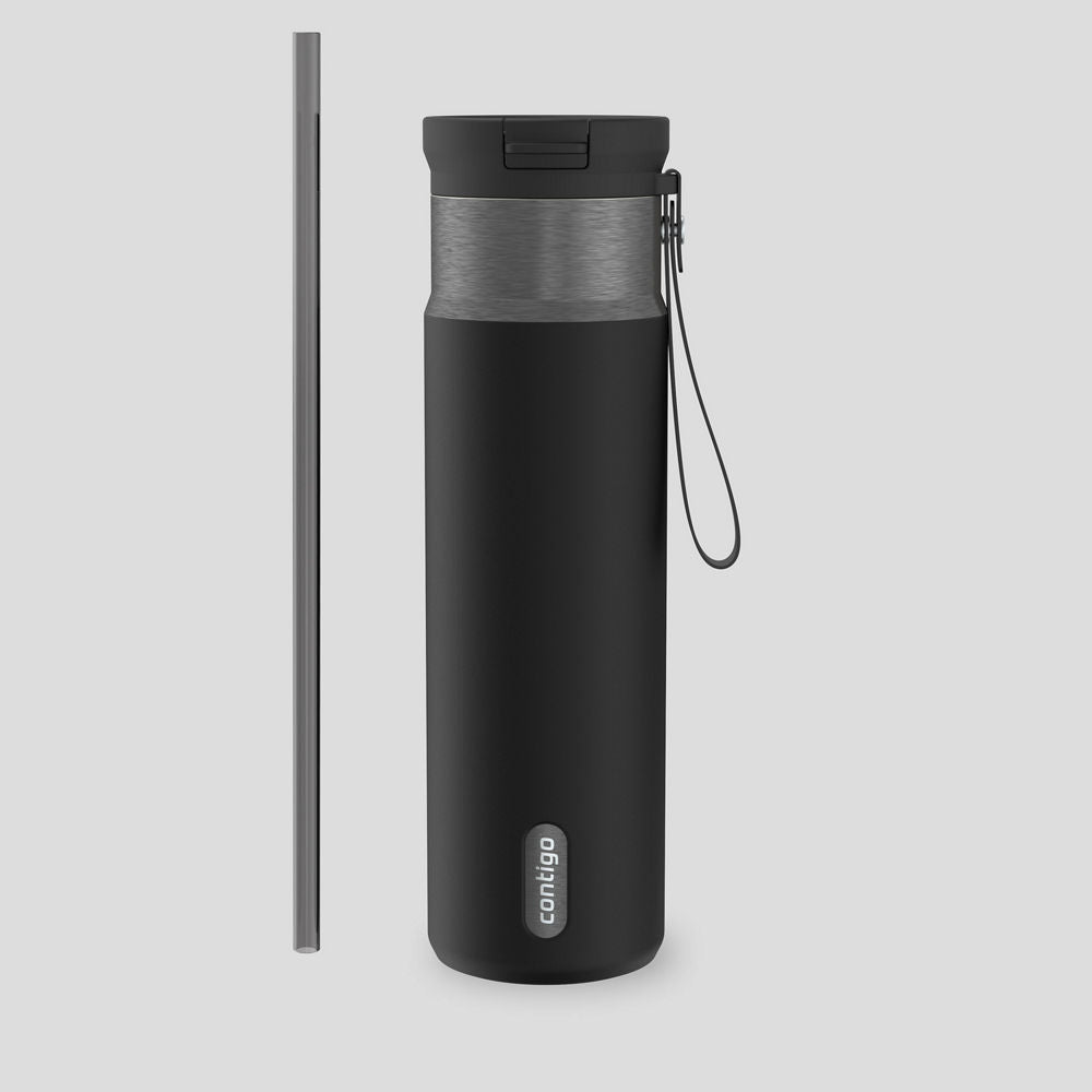 24oz SnapSeal™ Bottle - Licorice Gunmetal