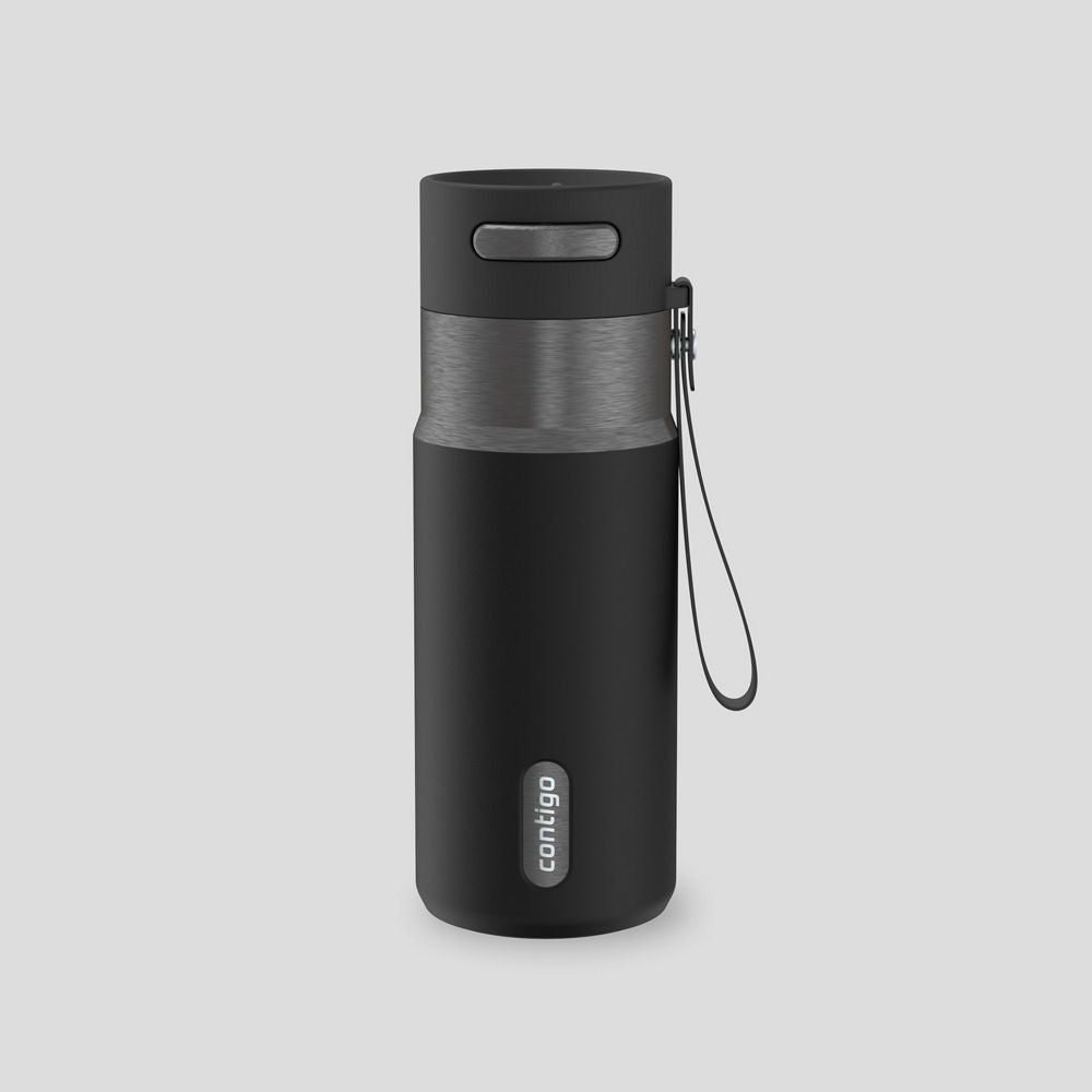 16oz AutoSeal® Bottle - Licorice Gunmetal