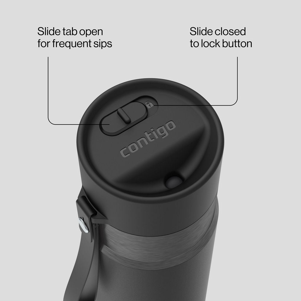 16oz AutoSeal® Bottle - Licorice Gunmetal - image 3