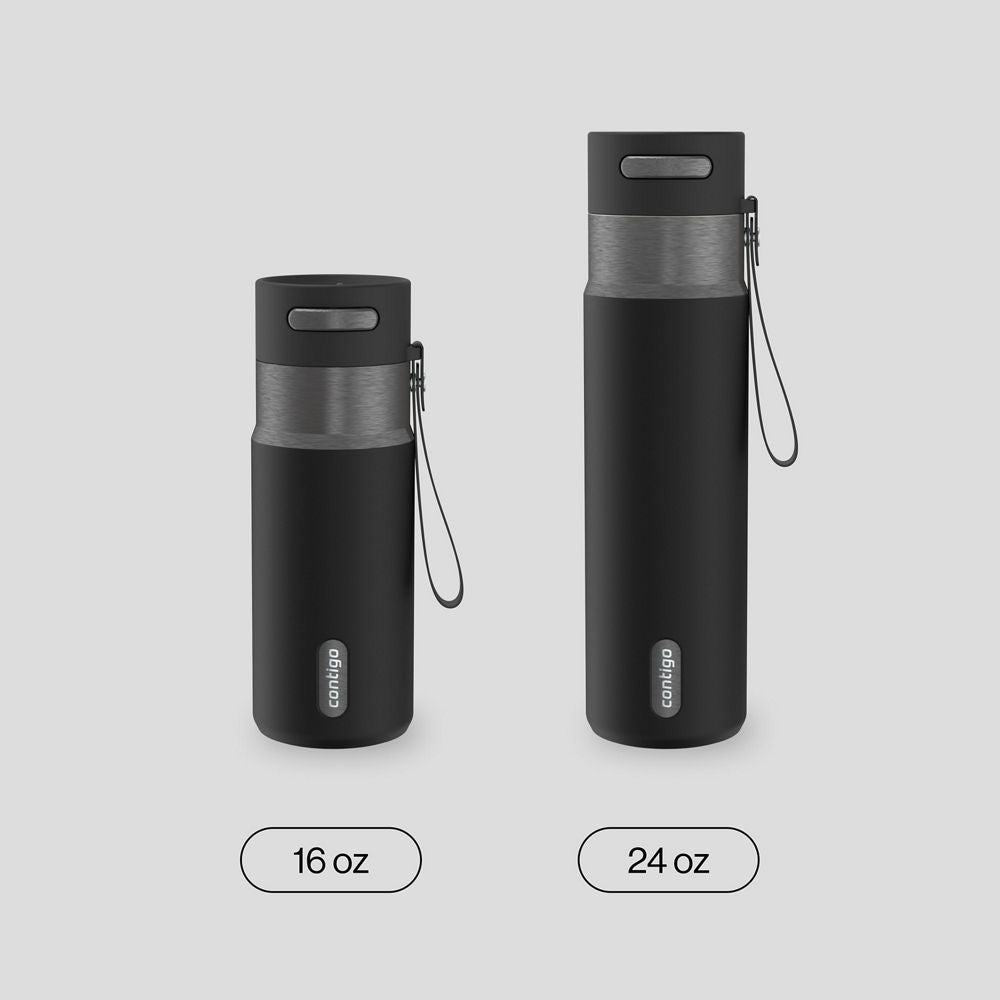 16oz AutoSeal® Bottle - Licorice Gunmetal - image 4
