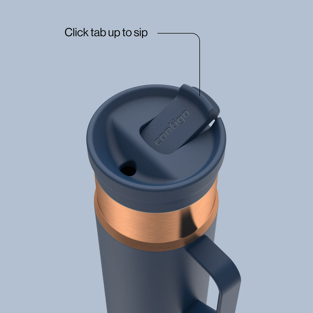 20 oz SnapSeal™ Bottle w/Handle - Abyss Bronze - image 2