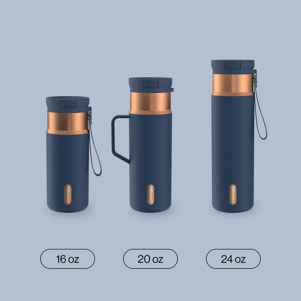 20 oz SnapSeal™ Bottle w/Handle - Abyss Bronze - image 4