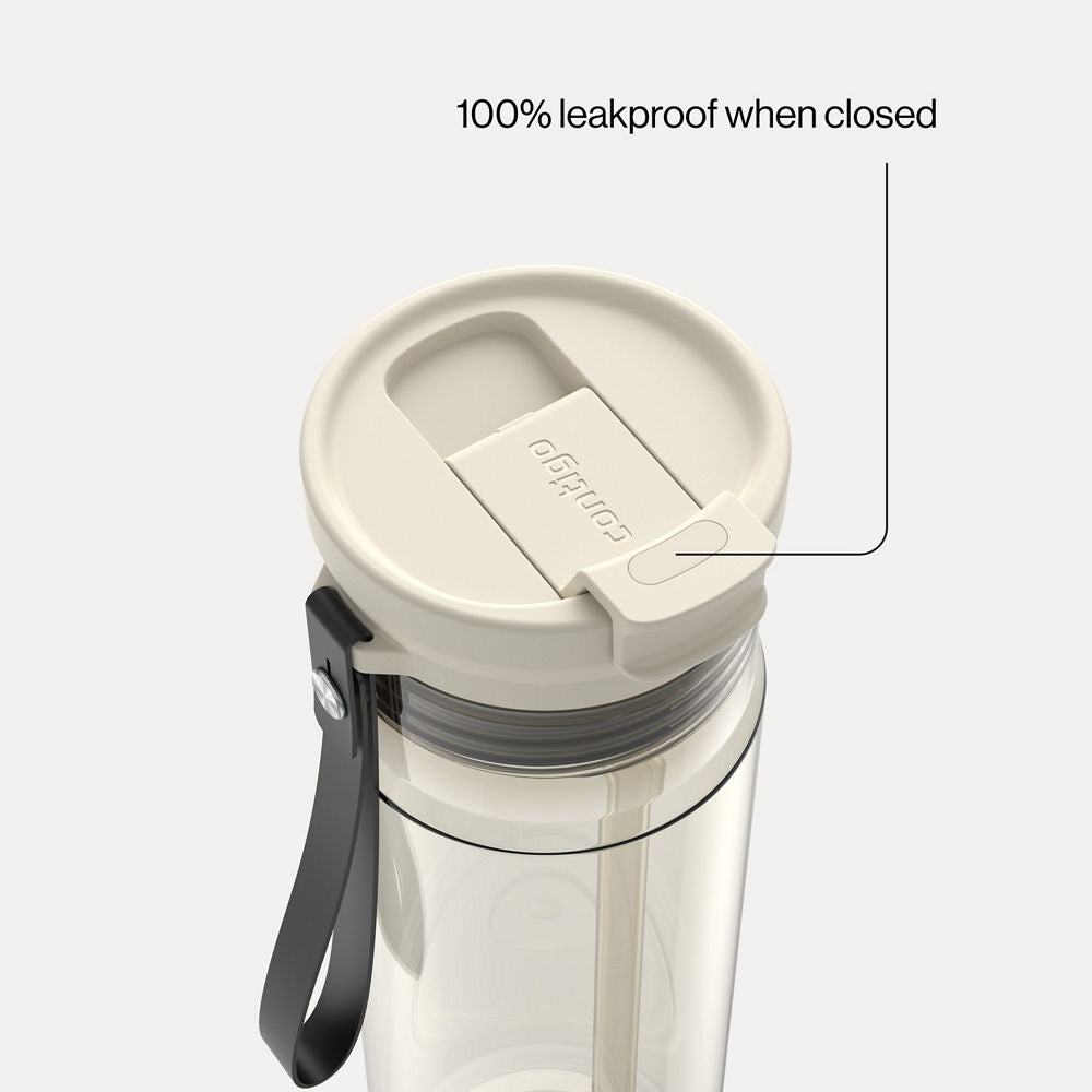 28oz DualSip Plastic Bottle - Oatmilk - image 3