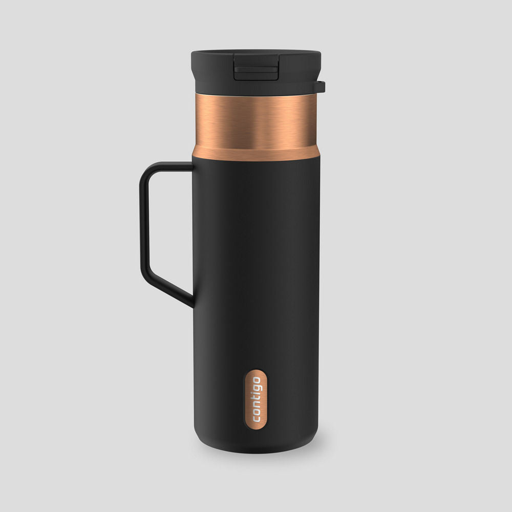 20 oz SnapSeal™ Bottle w/Handle - Licorice Bronze