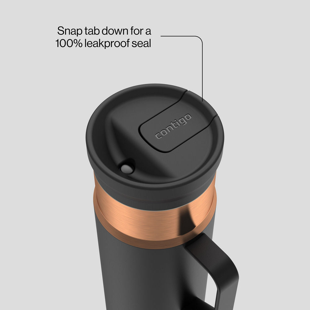 20 oz SnapSeal™ Bottle w/Handle - Licorice Bronze - image 3