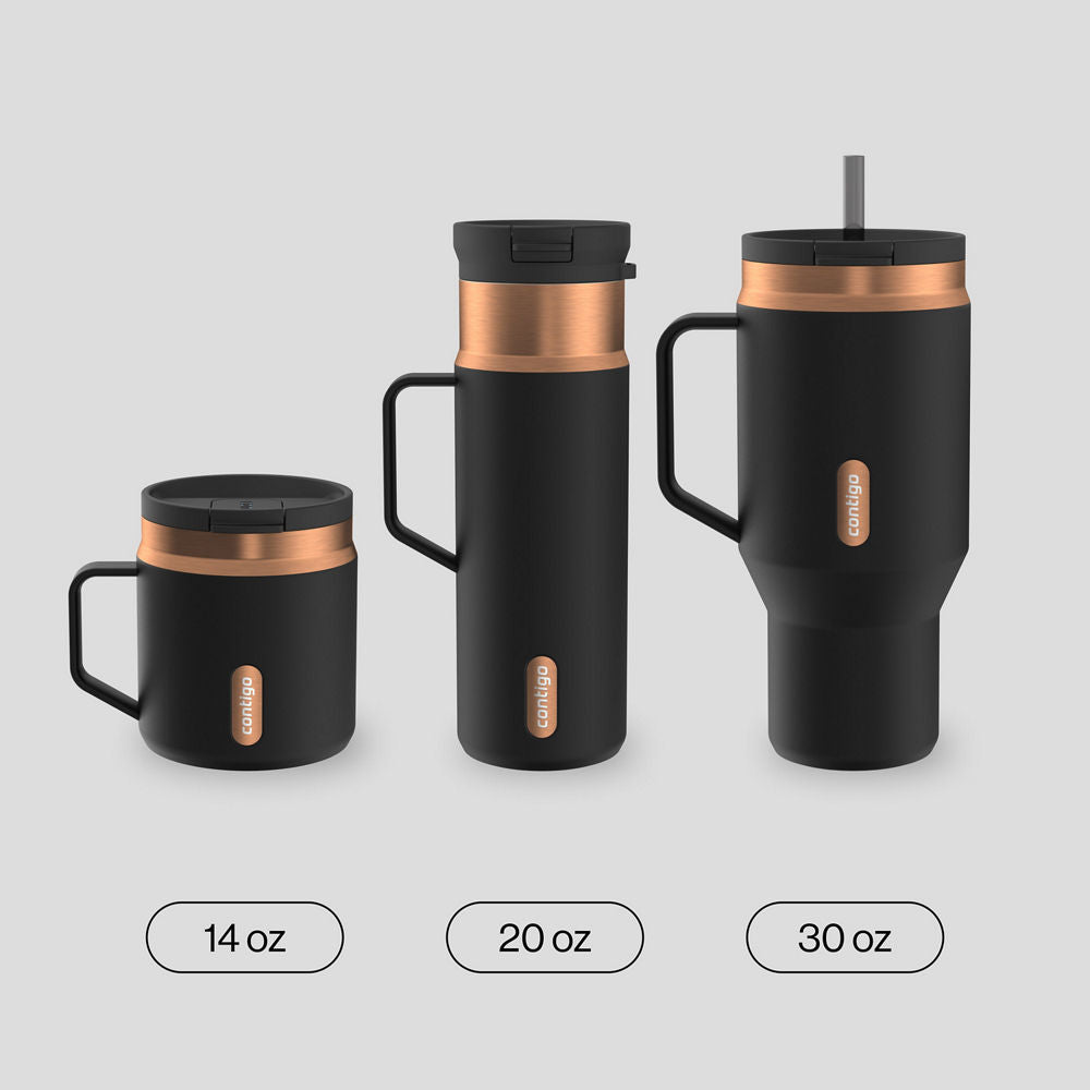 20 oz SnapSeal™ Bottle w/Handle - Licorice Bronze - image 4