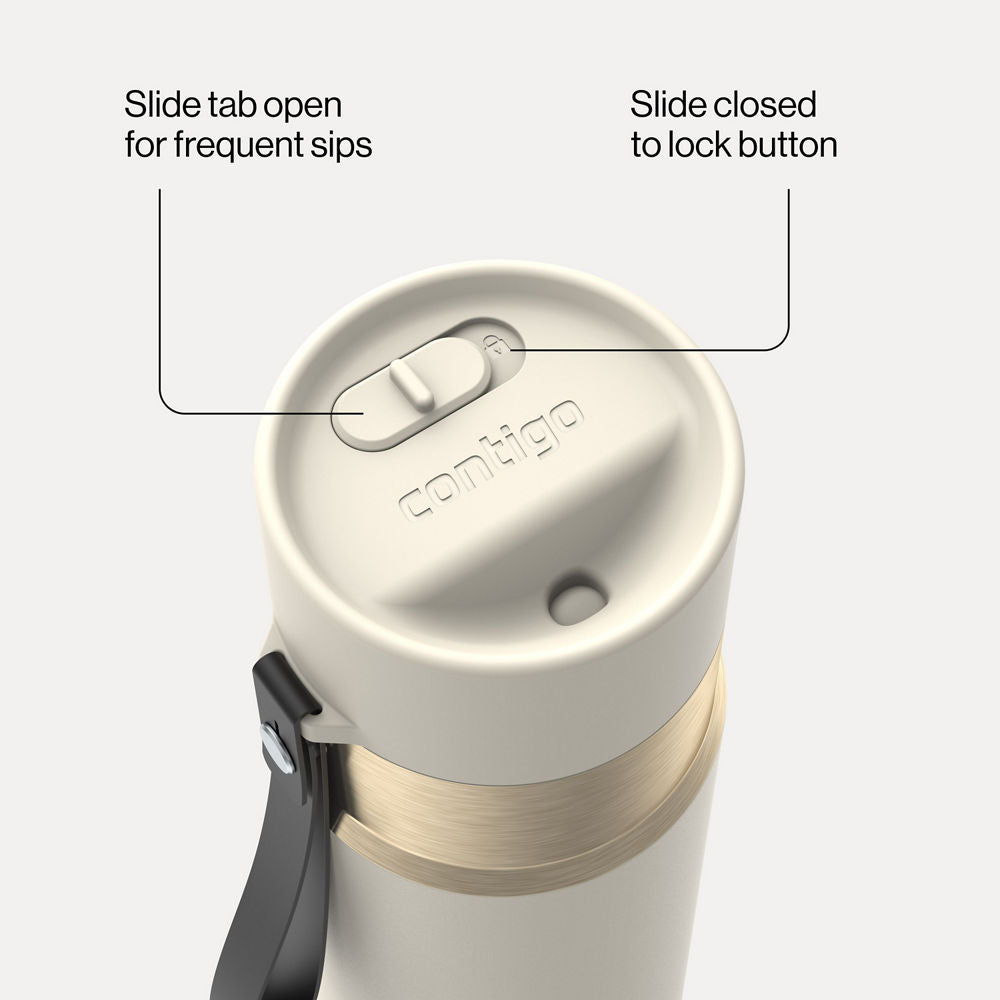 16oz AutoSeal® Bottle - Oatmilk Champagne - image 3