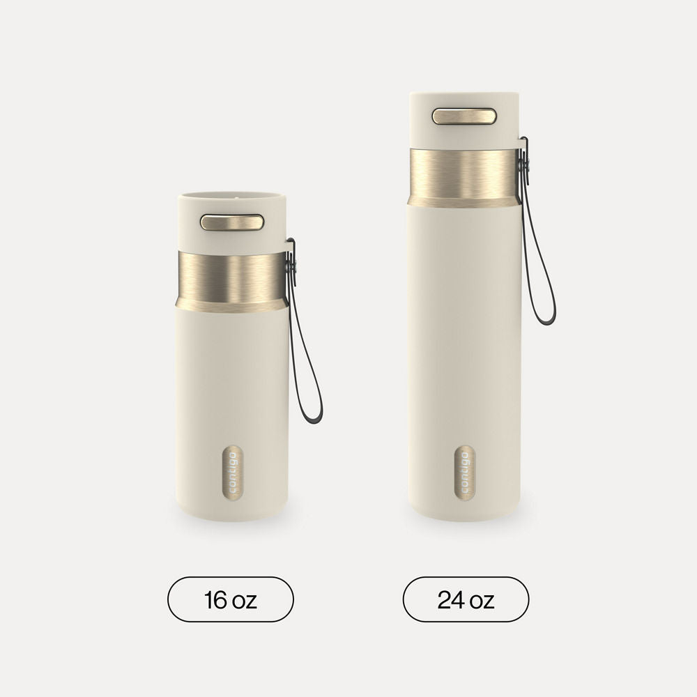 16oz AutoSeal® Bottle - Oatmilk Champagne - image 4