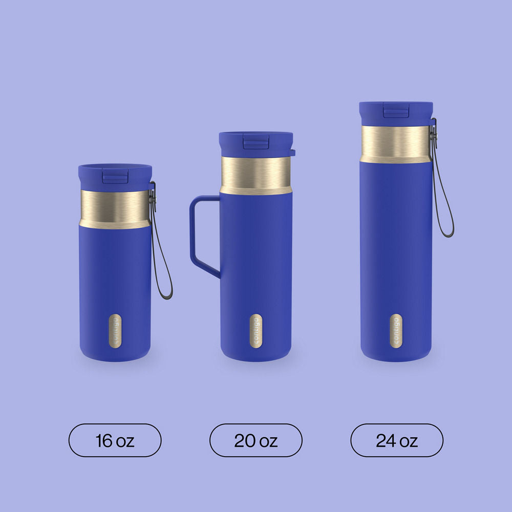 20 oz SnapSeal™ Bottle w/Handle - Wild Indigo Champagne - image 4