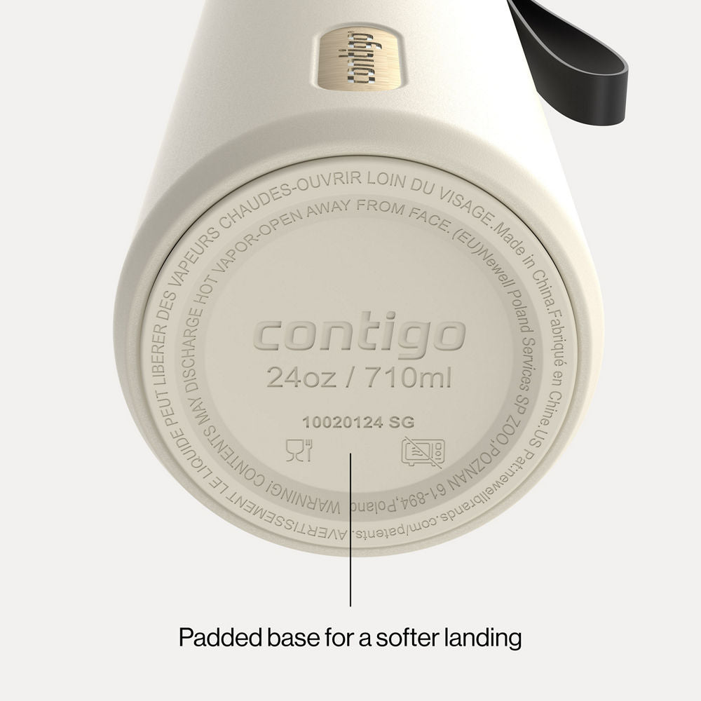 24 oz AutoSeal® Bottle - Oatmilk Champagne - image 4