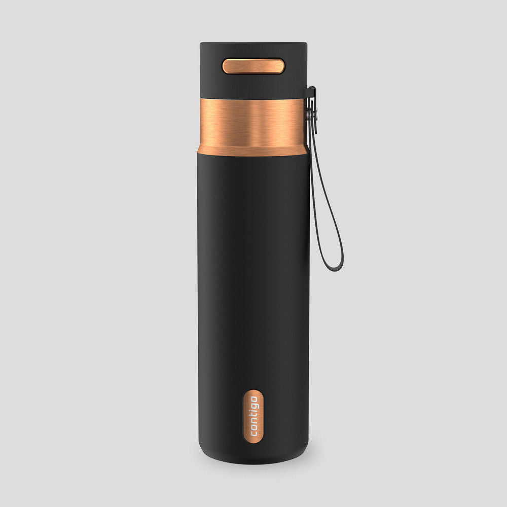 24 oz AutoSeal® Bottle - Licorice Bronze