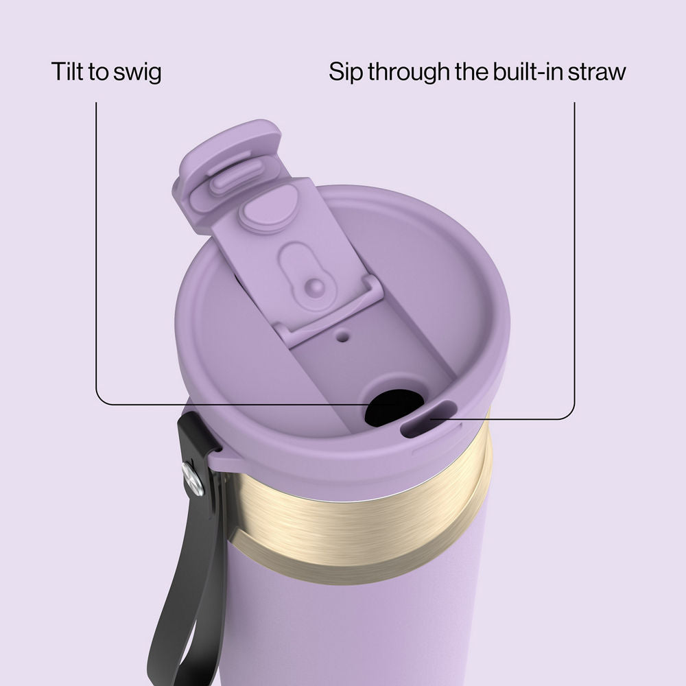 24oz DualSip Bottle - Purple Carrot Champagne - image 2