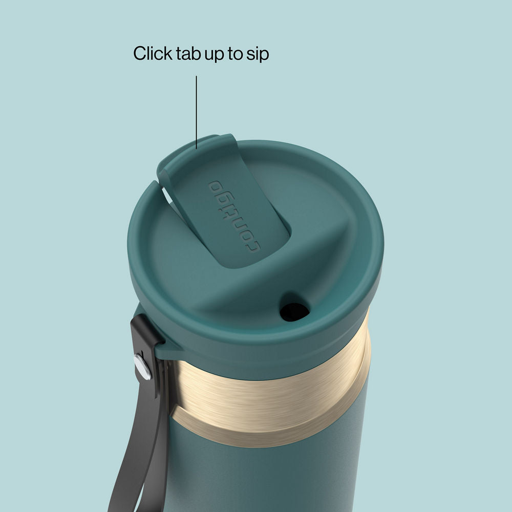 16 oz SnapSeal™ Bottle - Mineral Teal Champagne - image 2