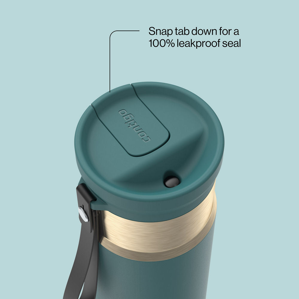 16 oz SnapSeal™ Bottle - Mineral Teal Champagne - image 3