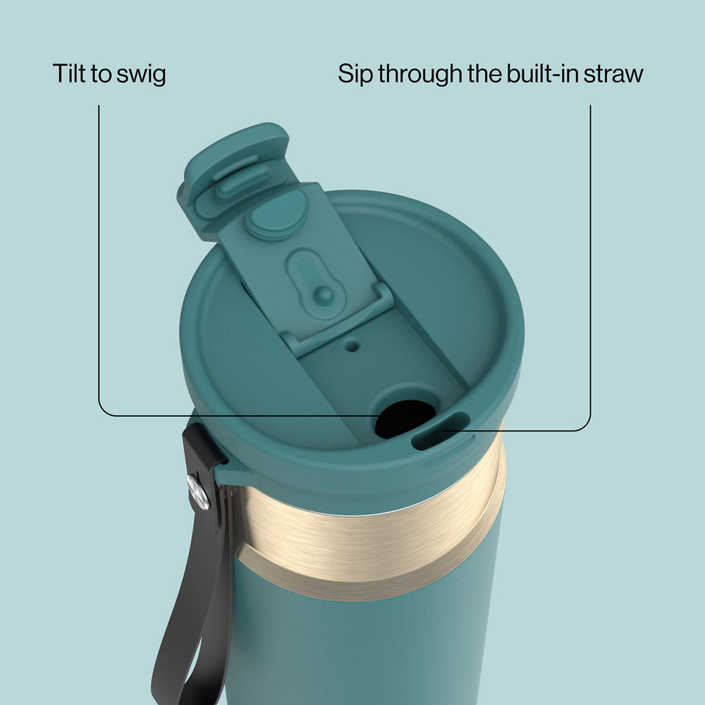24oz DualSip Bottle - Mineral Teal Champagne - image 2