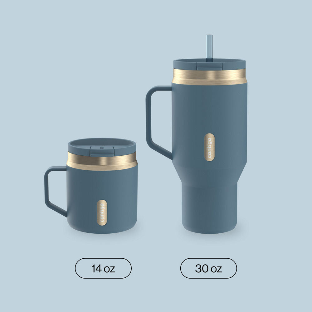 14 oz SnapSeal™ Bottle - Denim Champagne - image 4