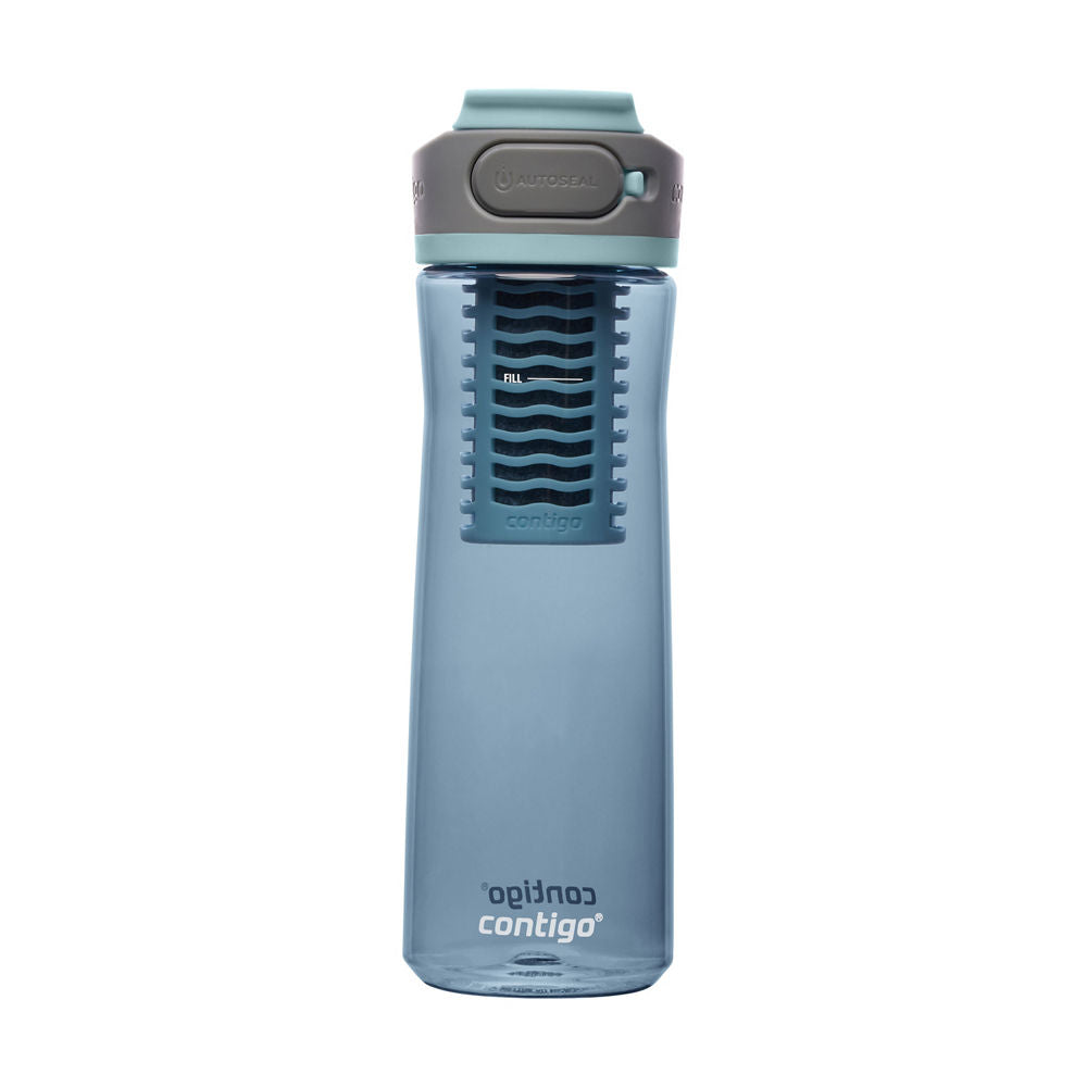 Contigo® Clybourn Freeflow Filtration Tritan Water Bottle with AUTOSEAL® LID, 24oz - Dark Ice
