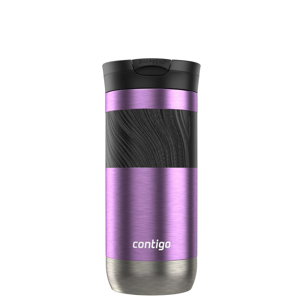Contigo® Byron 2.0 Stainless Steel Travel Mug with SNAPSEAL™ Lid and Grip, 16oz - Dragon Fruit
