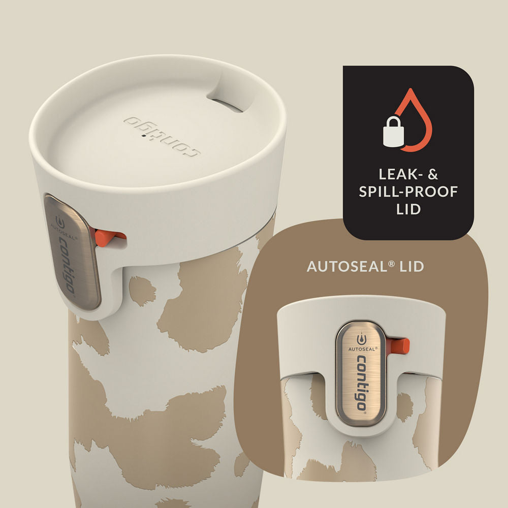 Contigo® x Ally Love West Loop 3.0 Stainless Steel Travel Mug with AUTOSEAL® Easy-Clean Lid, 16oz - Oatmilk - image 4