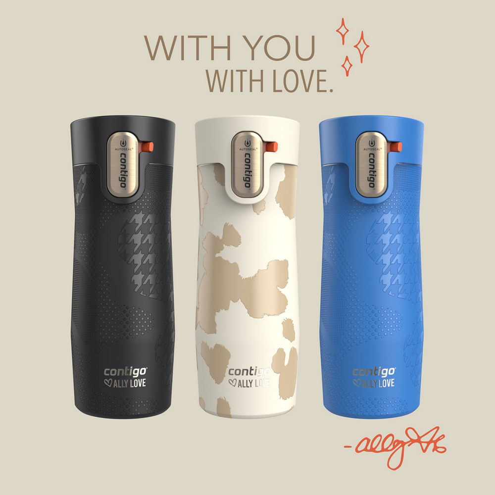 Contigo® x Ally Love West Loop 3.0 Stainless Steel Travel Mug with AUTOSEAL® Easy-Clean Lid, 16oz - Oatmilk - image 8