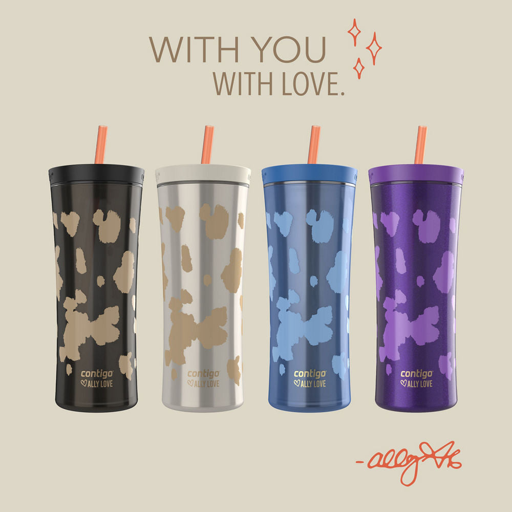 Contigo® x Ally Love Streeterville AUTOCLOSE® Shake & Go® Tumbler, 20oz - Violet - image 8