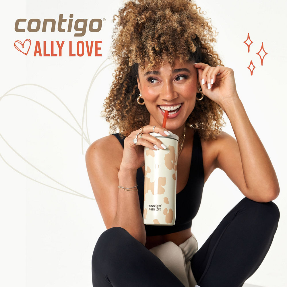 Contigo® x Ally Love Streeterville 2.0 Stainless Steel Tumbler with Straw, 24oz - Violet - image 2