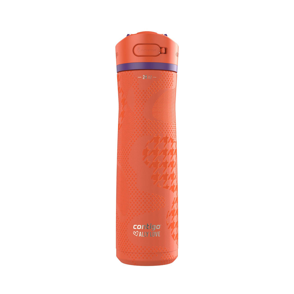 Contigo® x Ally Love Ashland Chill 2.0 Stainless Steel Water Bottle with AUTOSPOUT® Lid, 24oz - Violet