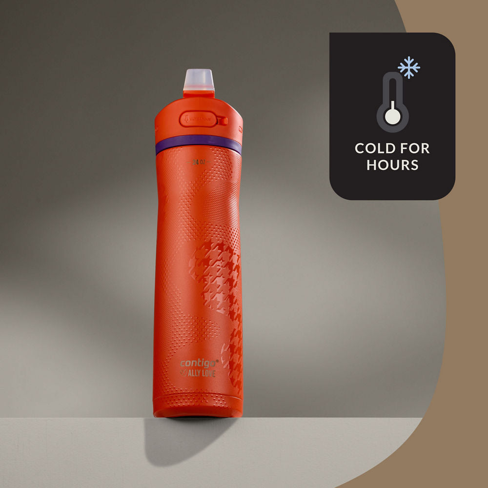 Contigo® x Ally Love Ashland Chill 2.0 Stainless Steel Water Bottle with AUTOSPOUT® Lid, 24oz - Violet - image 5
