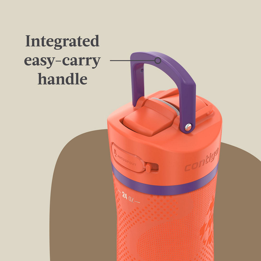Contigo® x Ally Love Ashland Chill 2.0 Stainless Steel Water Bottle with AUTOSPOUT® Lid, 24oz - Violet - image 6